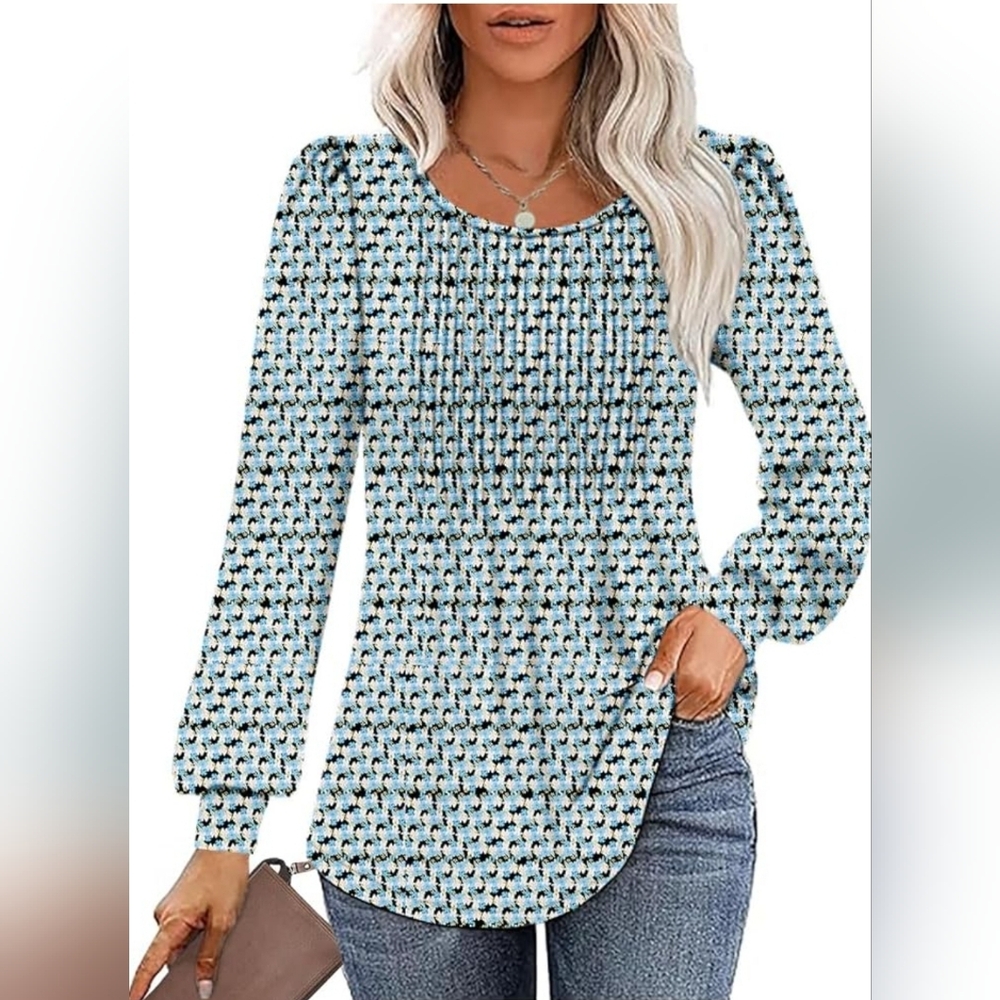 ZAAYO Women's Puff Long Sleeve Shirt
